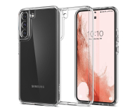 SPIGEN Etui ULTRA HYBRID do Samsung S22 CRYSTAL CLEAR ACS03988 - 721598 - zdjęcie 1
